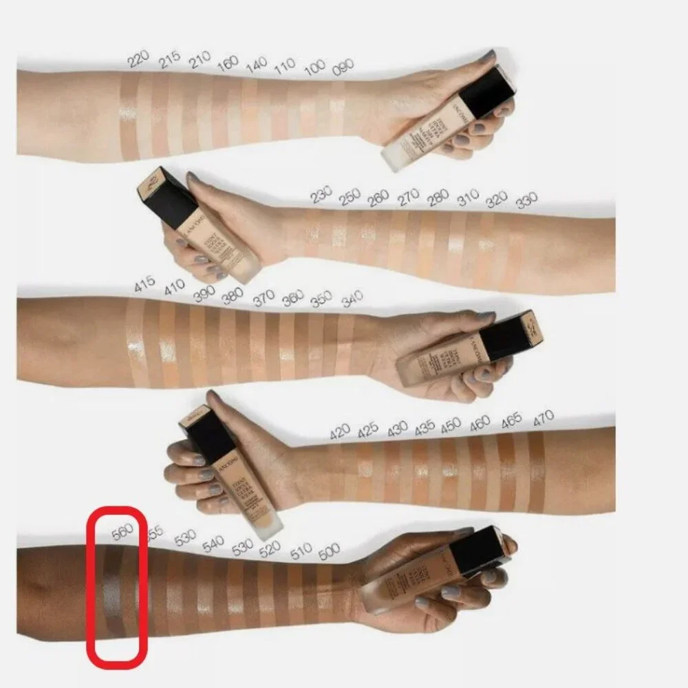 LANCOME Teint Idole Ultra Wear 24HR transfer-resistant foundation -560 SUEDE(C)